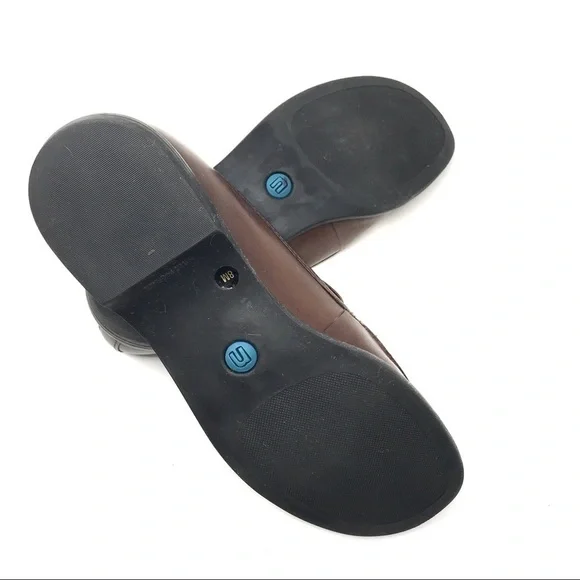 Nicole Brown/Copper Loafers Rubber Soles Size 8M - Picture 7 of 8